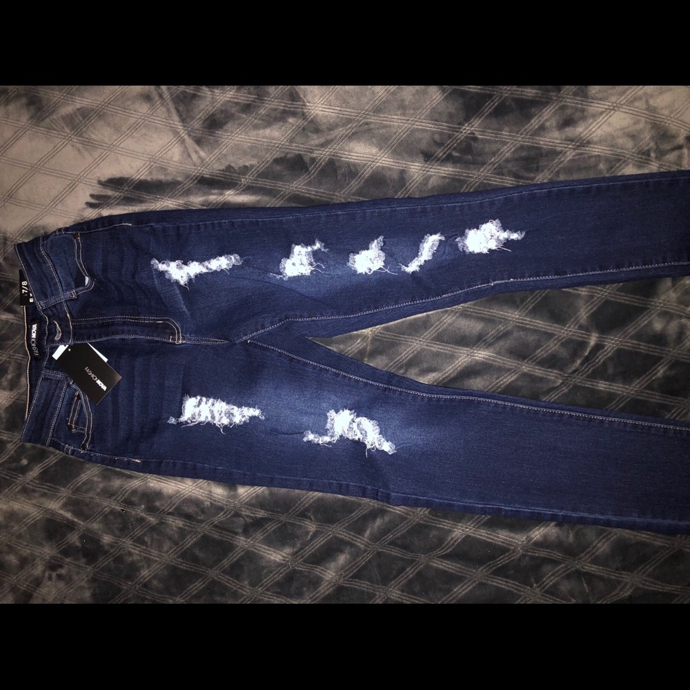 Size 7/8 Fashion Nova Jeans